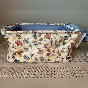 LUG NWT Crescendo 3 piece storage bins Hummingbird Floral